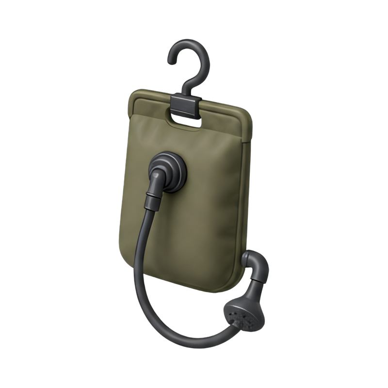 portable camp shower bag