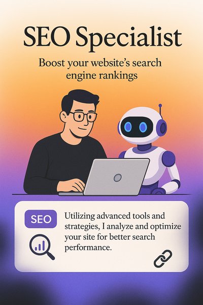SEO Specialist with AI Assistant for Website Optimization