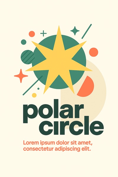 Dynamic Light Effects with Vibrant Colors and Geometric Shapes