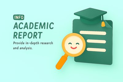 Illustrative Graphic for Academic Report Analysis