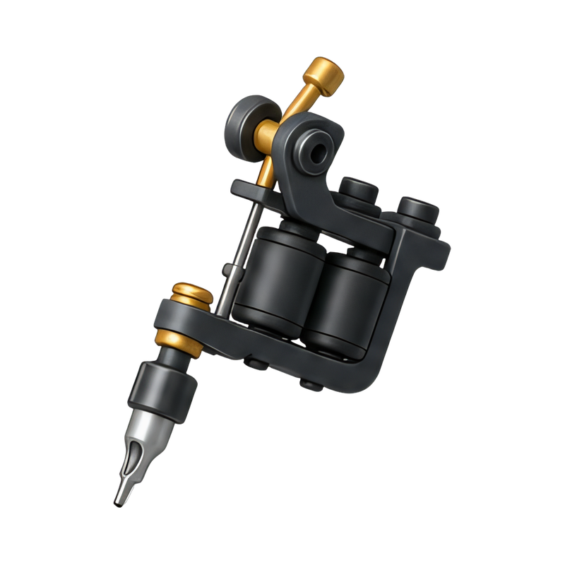 precision tattoo machine close-up