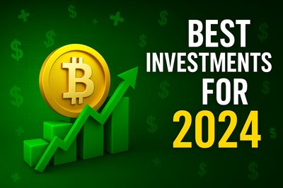 Financial Investment Graphic Highlighting Bitcoin for 2024
