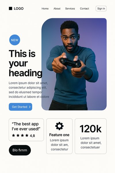 Dynamic Landing Page Design for International Women's Day