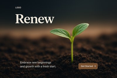 Stylish Update for Renewal Theme with Realistic Elements
