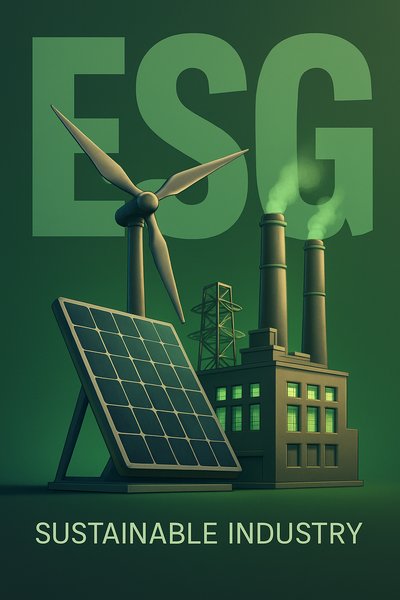 Bold ESG Concept in Modern Minimalistic Design