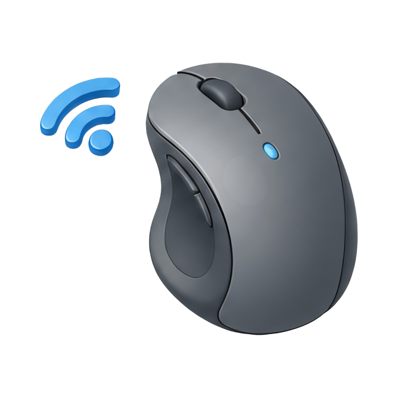 ergonomic wireless mouse design