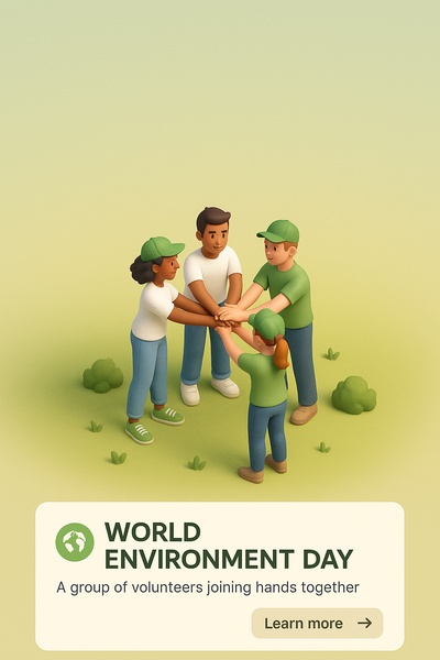 World Environment Day Celebrating Community Teamwork