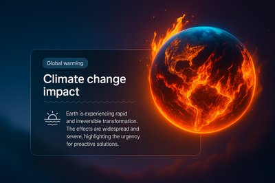 Earth Ignited: The Impact of Global Warming on Climate Change