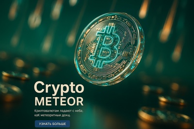 Crypto Rain: Digital Coins Falling from the Sky