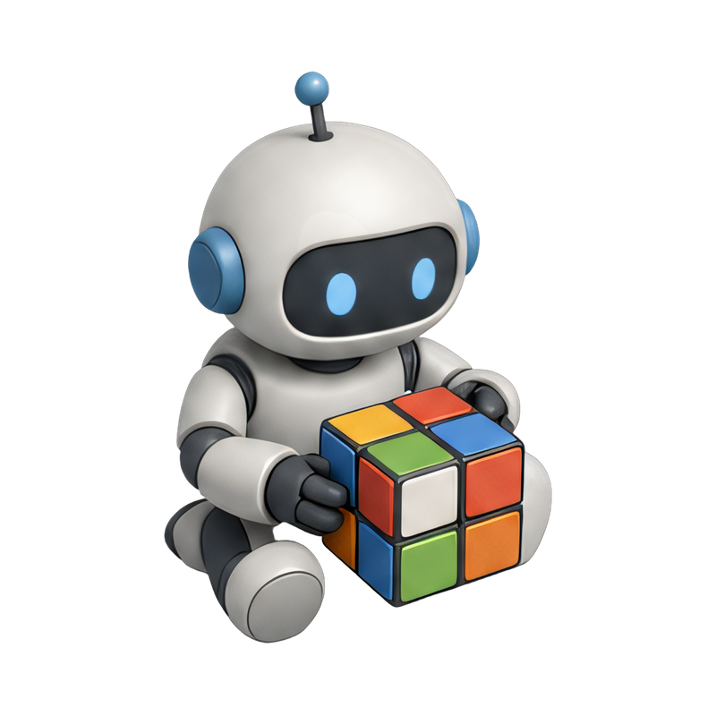 robot solving a rubik's cube