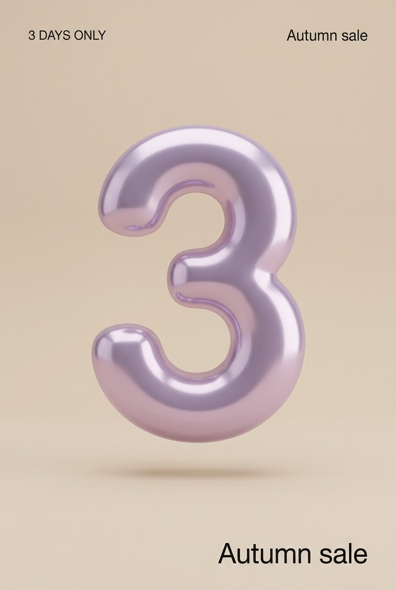 Inflated balloon on blue background