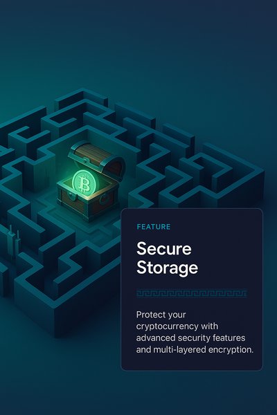 Cryptocurrency Labyrinth with Secure Storage Feature