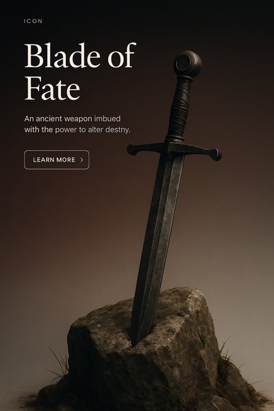 Blade of Fate: A Powerful Ancient Weapon