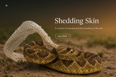 Shedding Skin: A Symbol of Renewal and Transformation