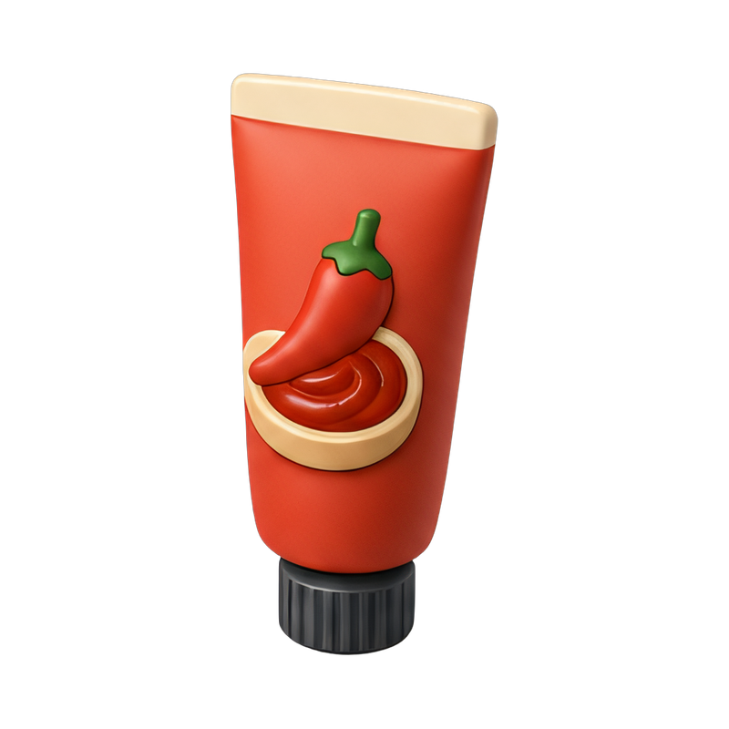 Gochujang chili paste tube