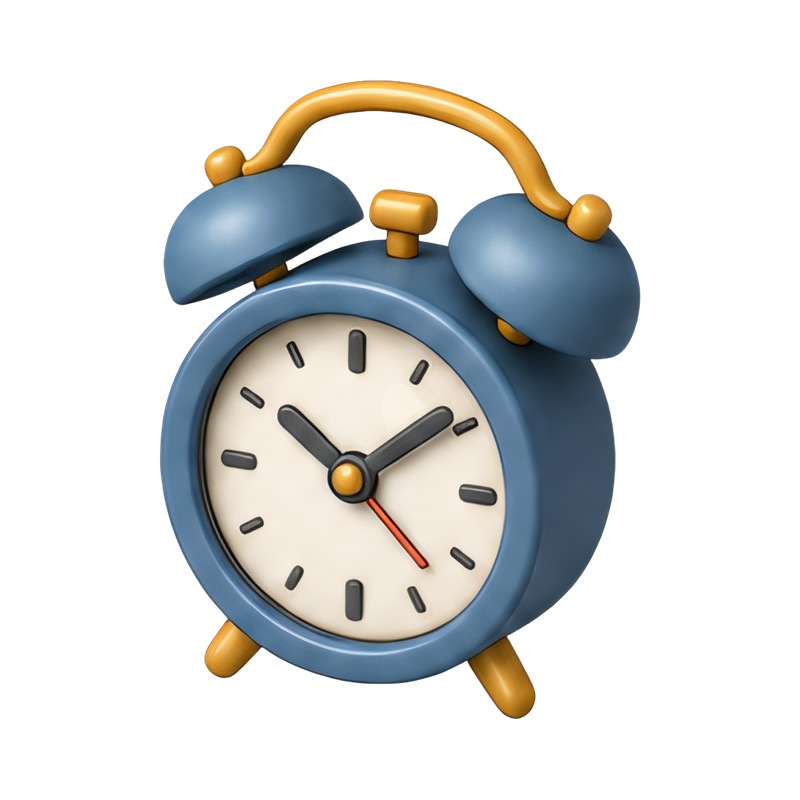 classic analog alarm clock