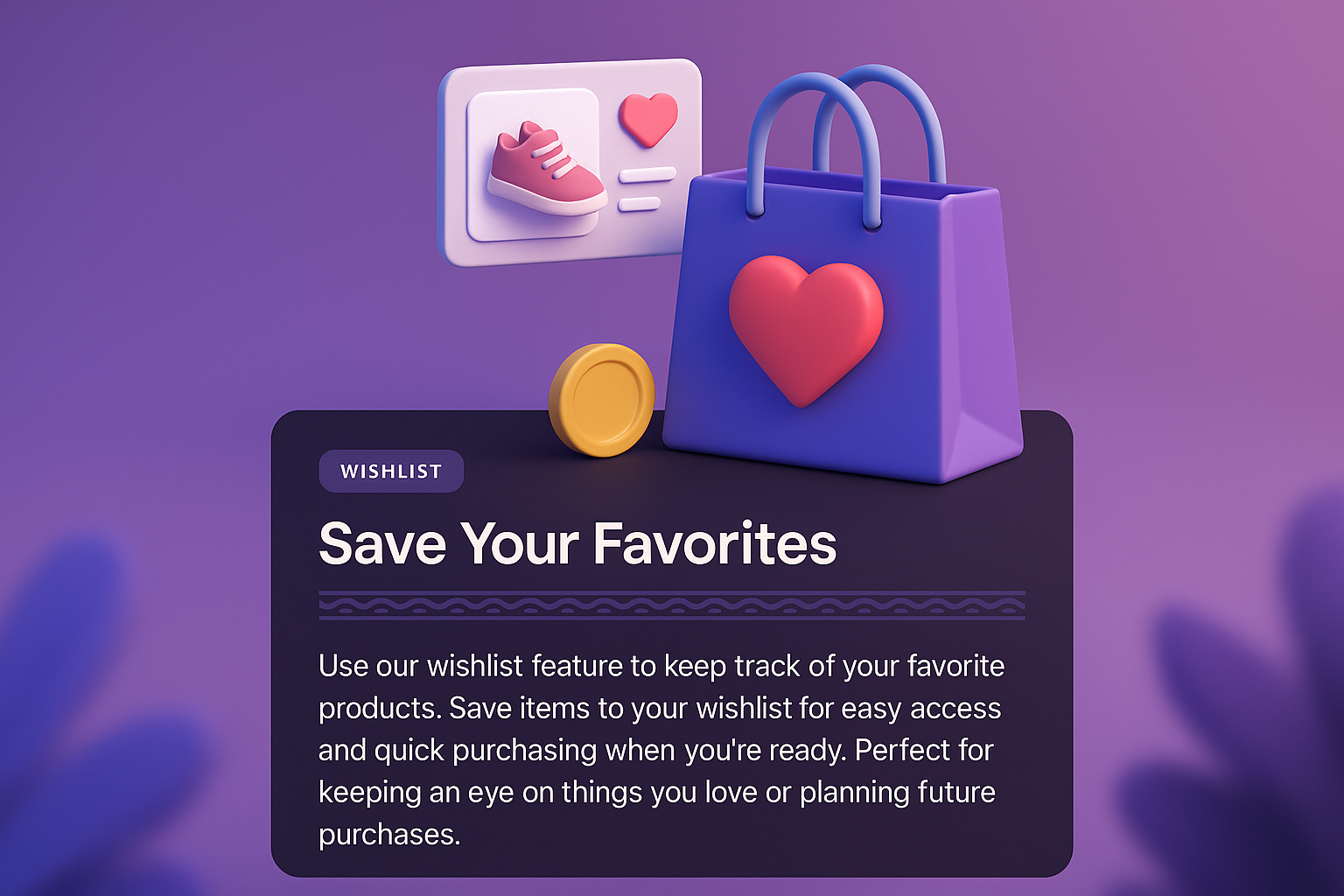 Innovative E-commerce Web Design with 3D Elements