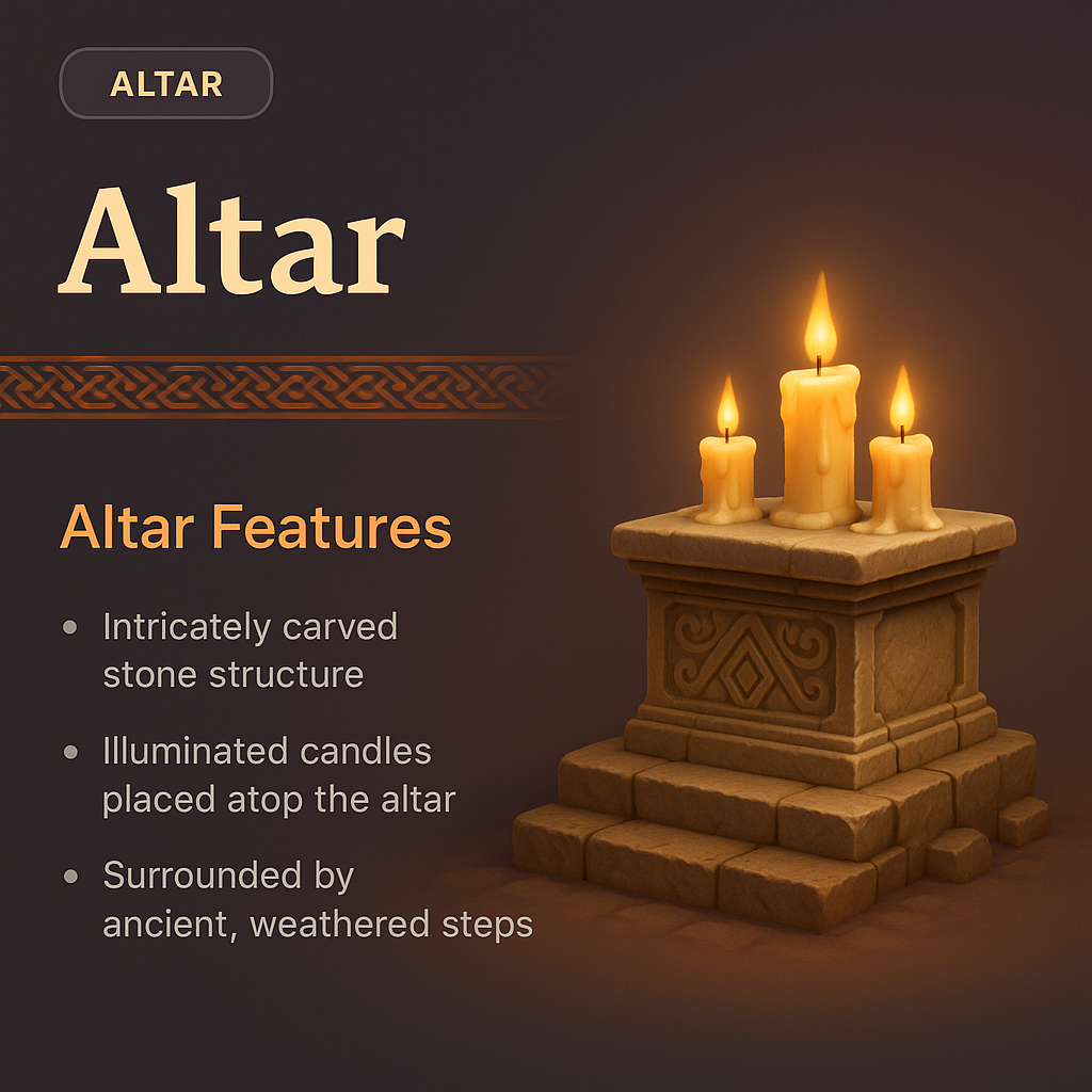Stylish Altar Landing Page Design with Features