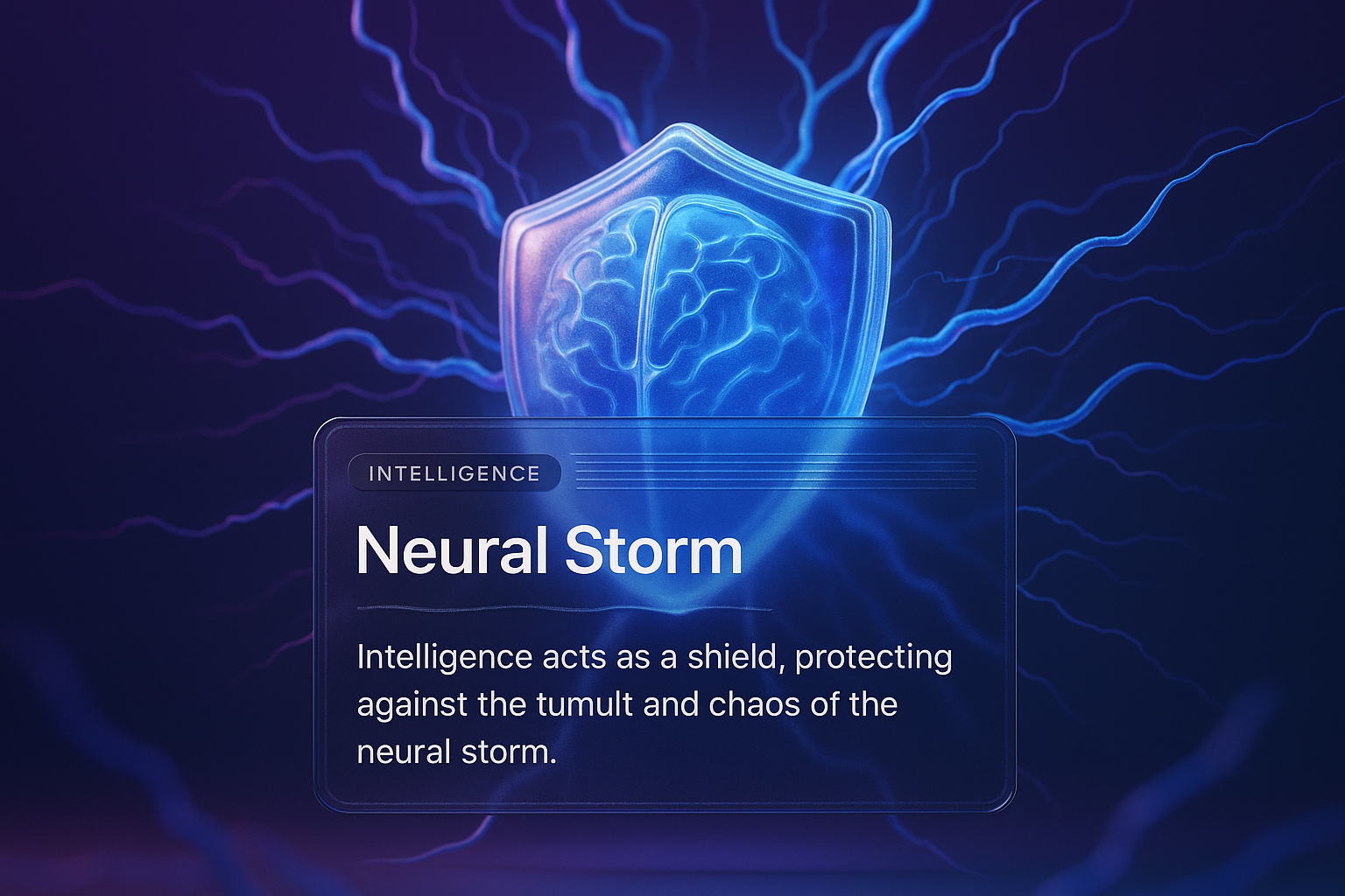 Neural Storm: Intelligence as a Shield in Digital Art