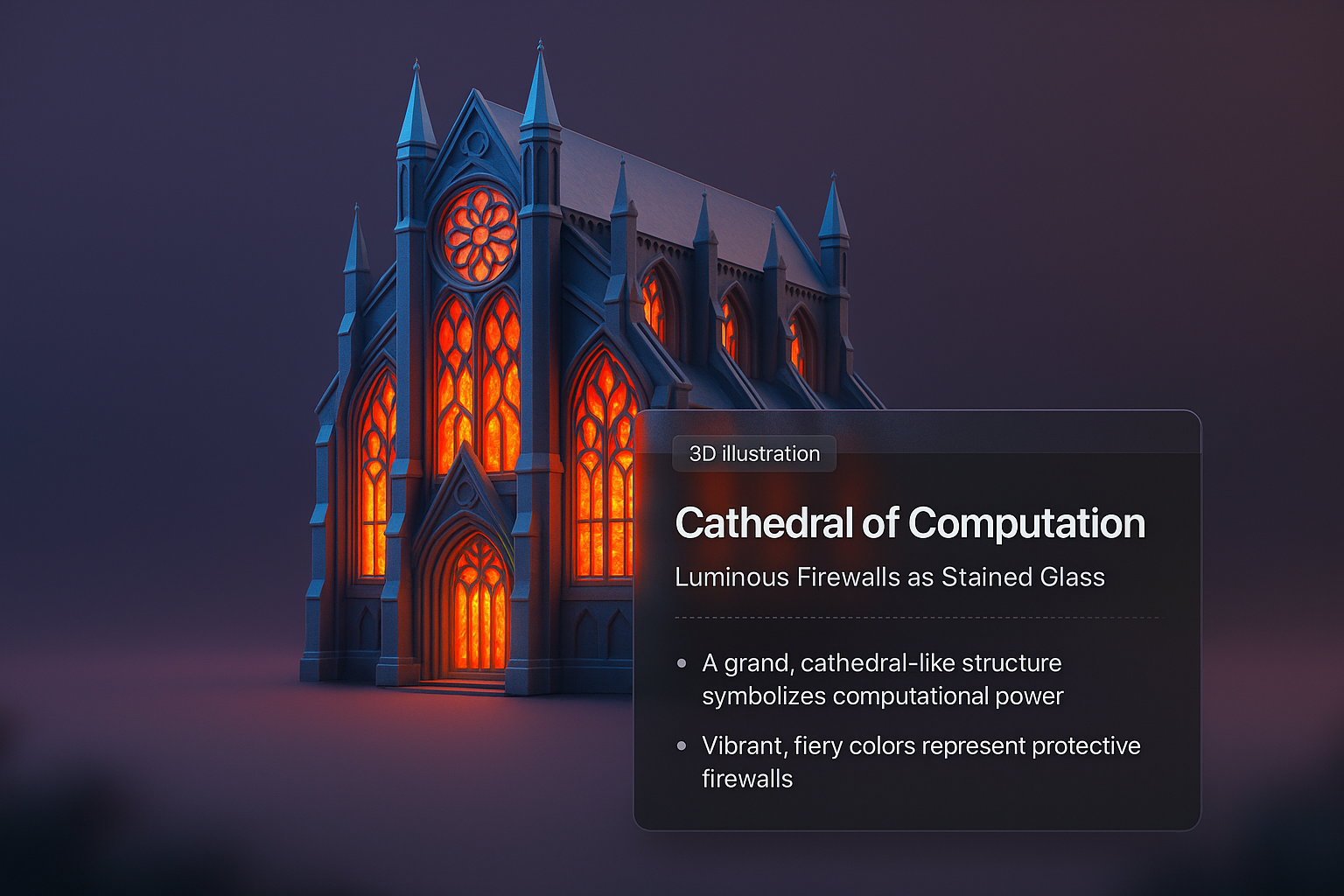 Cathedral of Computation: A 3D Vision of Digital Power