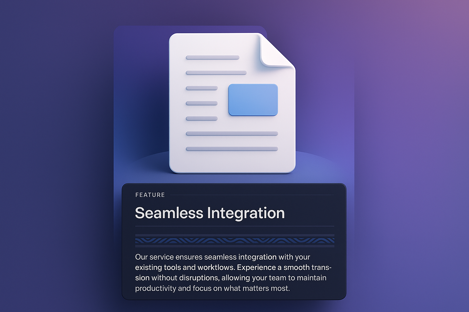 3D Web Design Illustration with Seamless Integration Feature