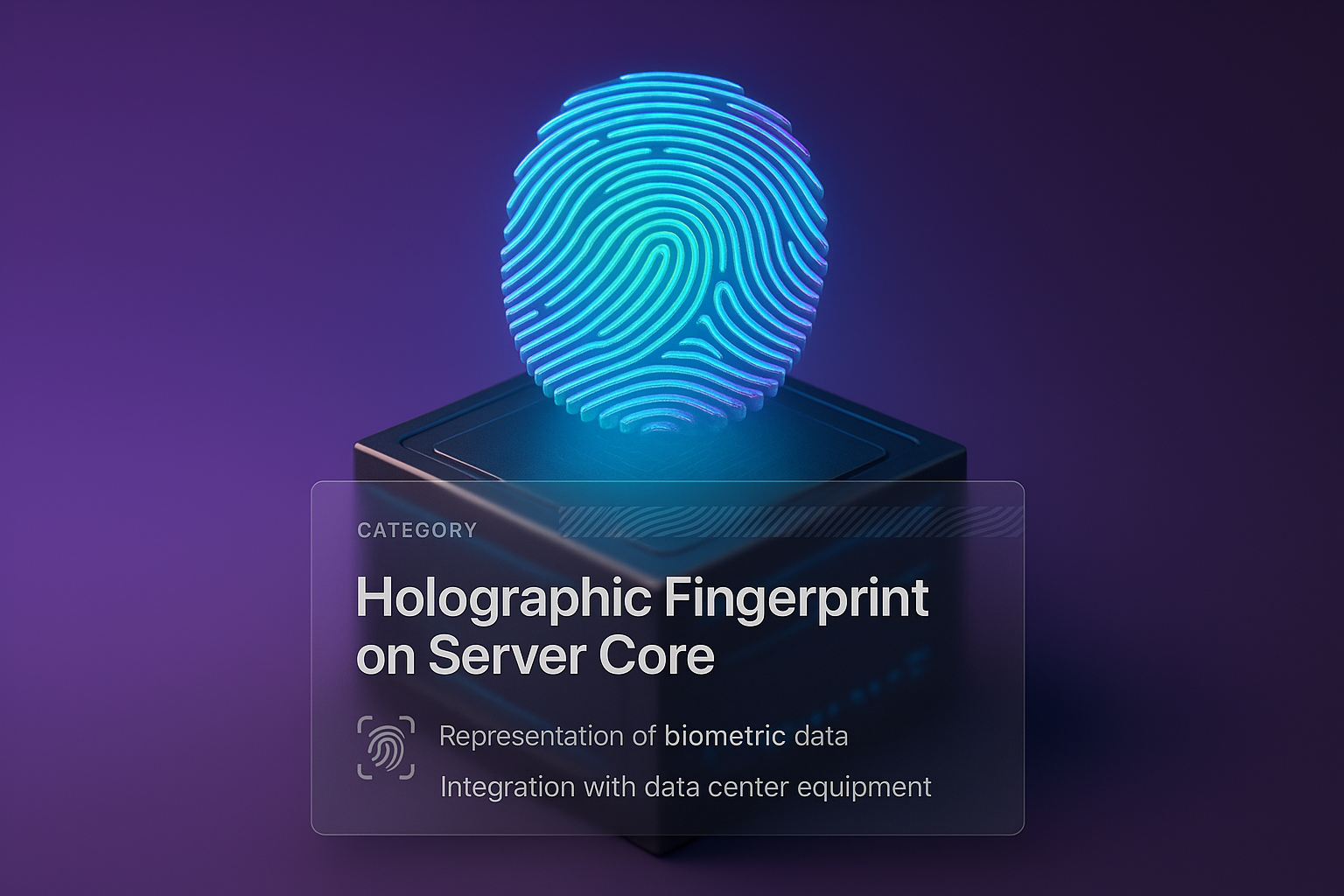 Holographic Fingerprint Visualization on Server Core