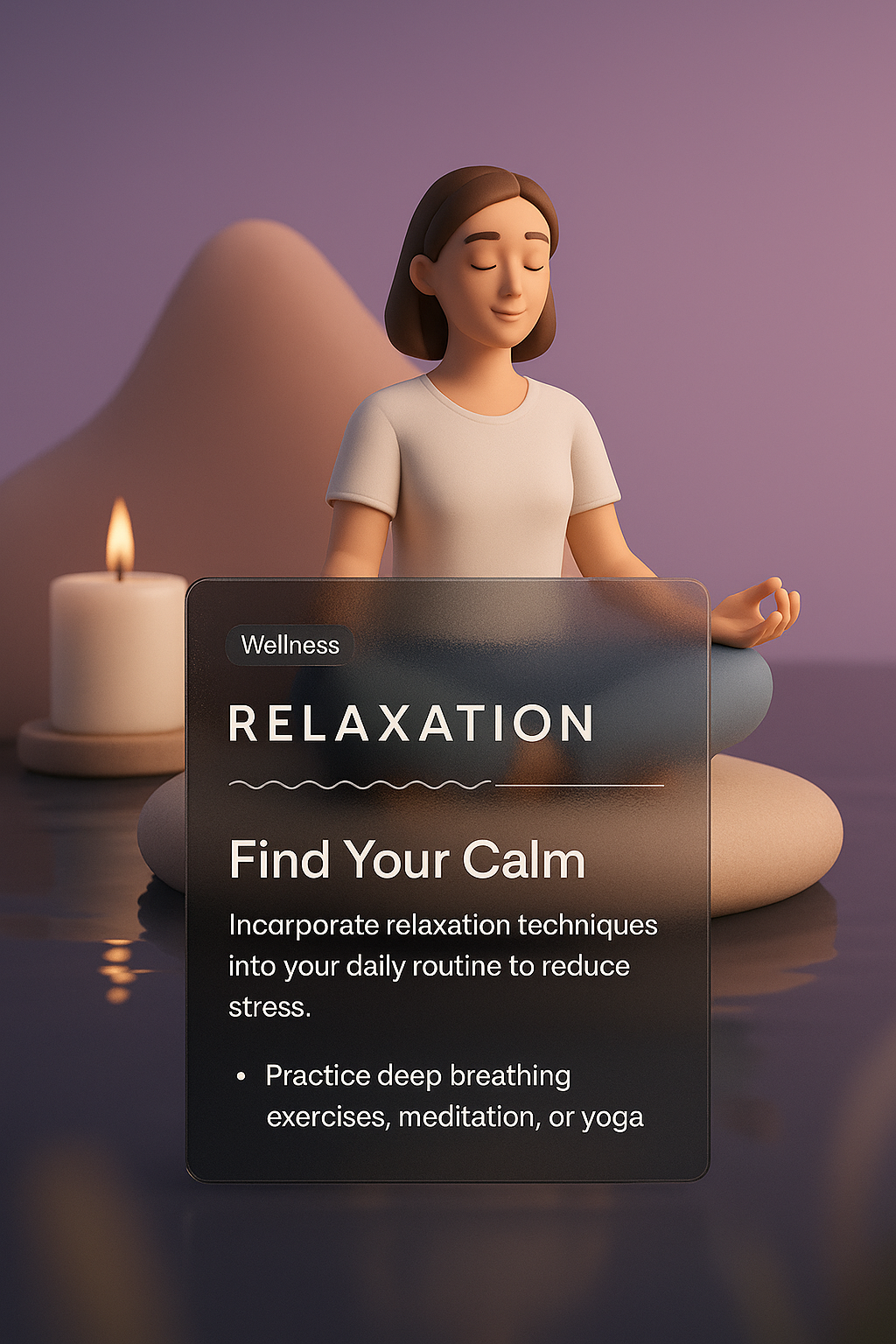 3D Design for Relaxation and Wellness