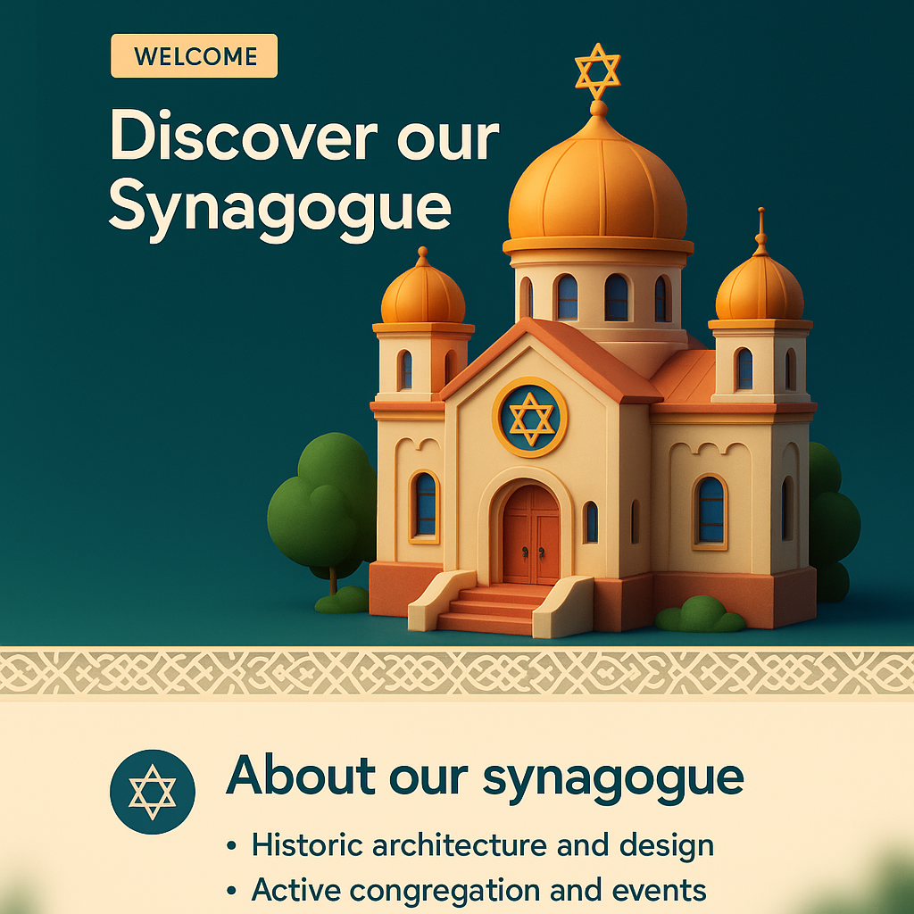 Explore the Beauty of Our Synagogue: A Virtual Journey