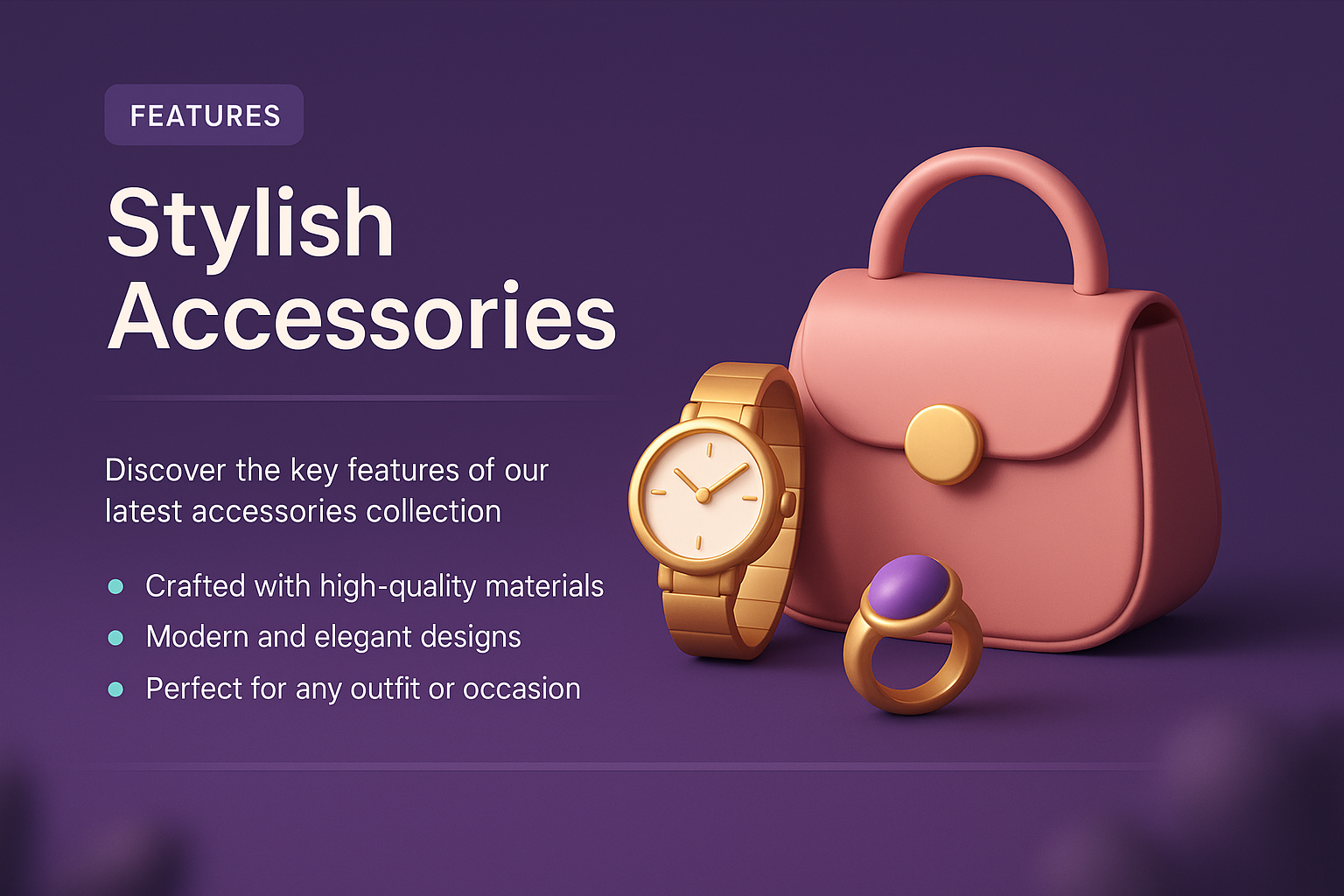 Stylish 3D Accessories Collection Overview