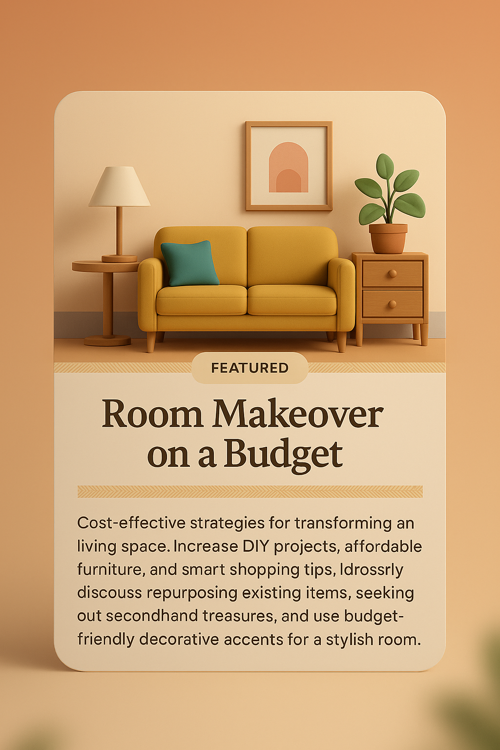 Affordable Room Makeover Ideas for Stylish Living