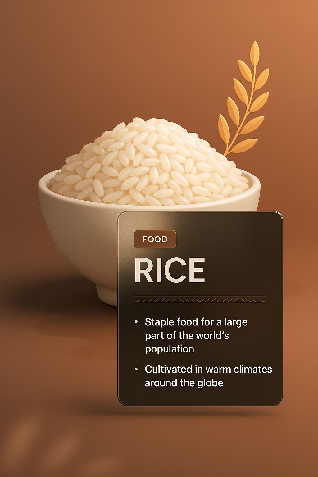 Elegant Rice Bowl Design for Web Use