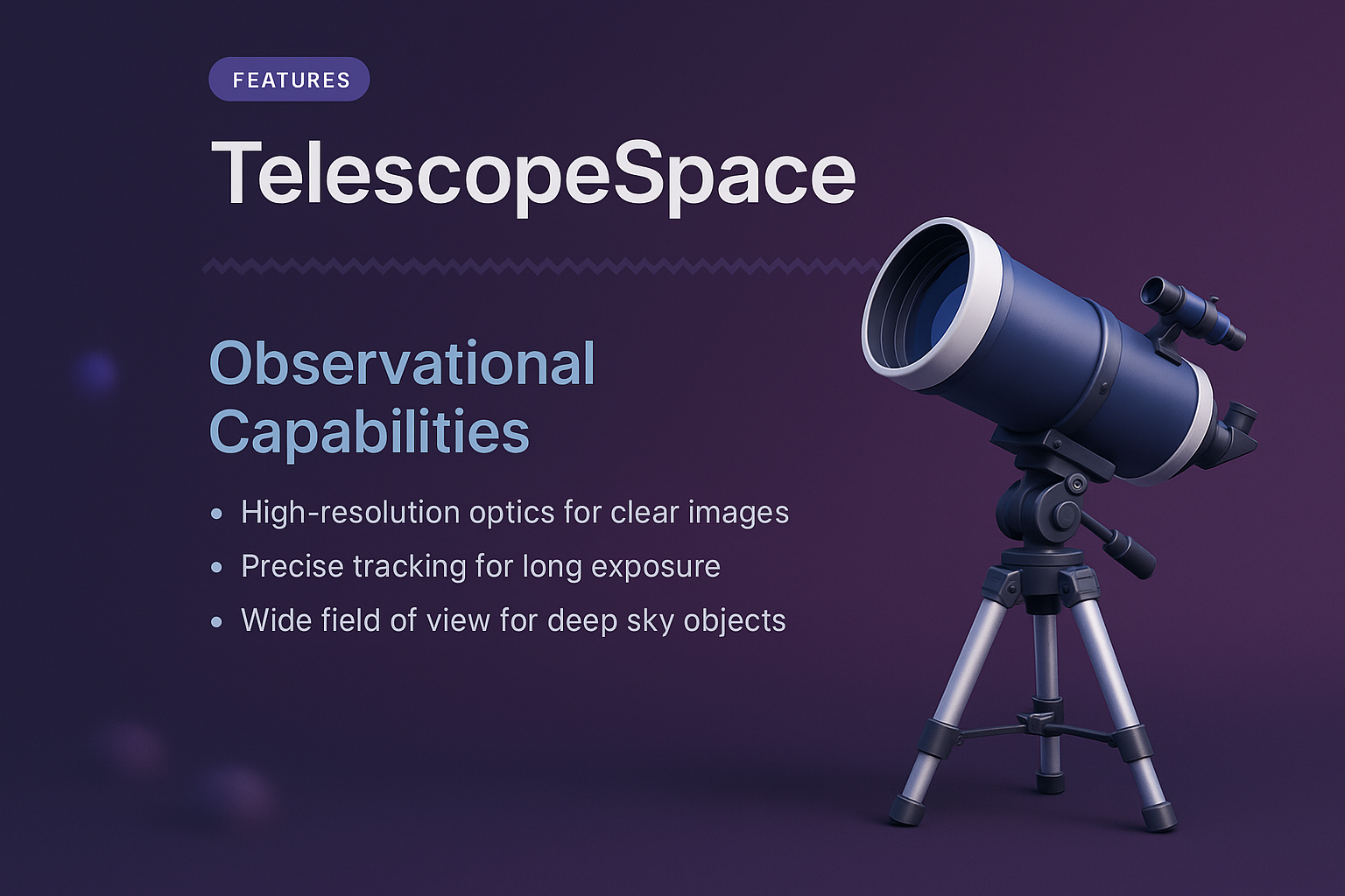 Telescope and Space: Explore the Universe with Clarity