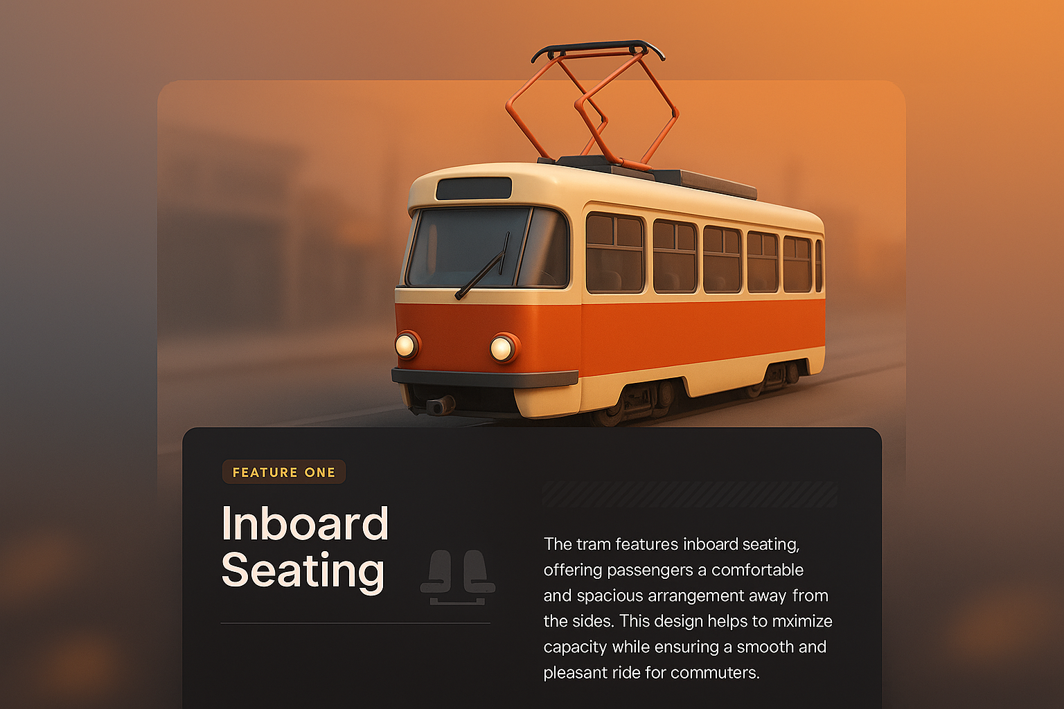3D Tram Integration with Feature Description