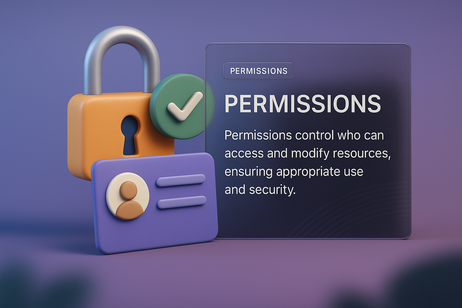 3D Design Integration for Permissions Management