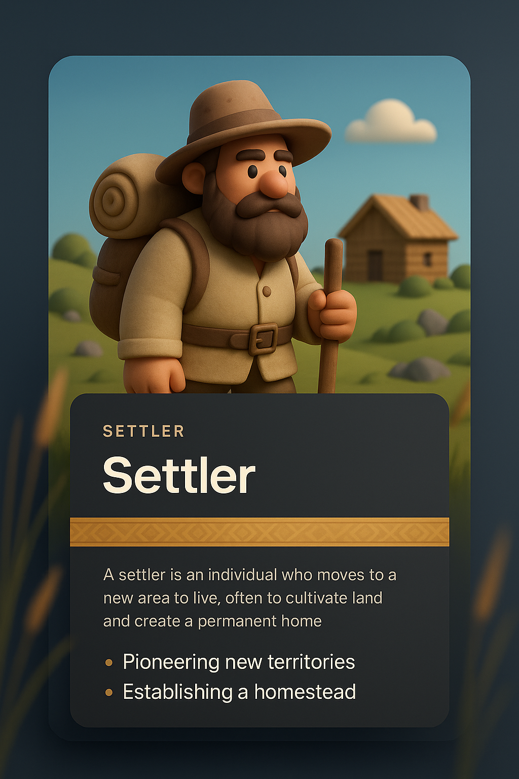 3D Settler Design with Integrated Panels
