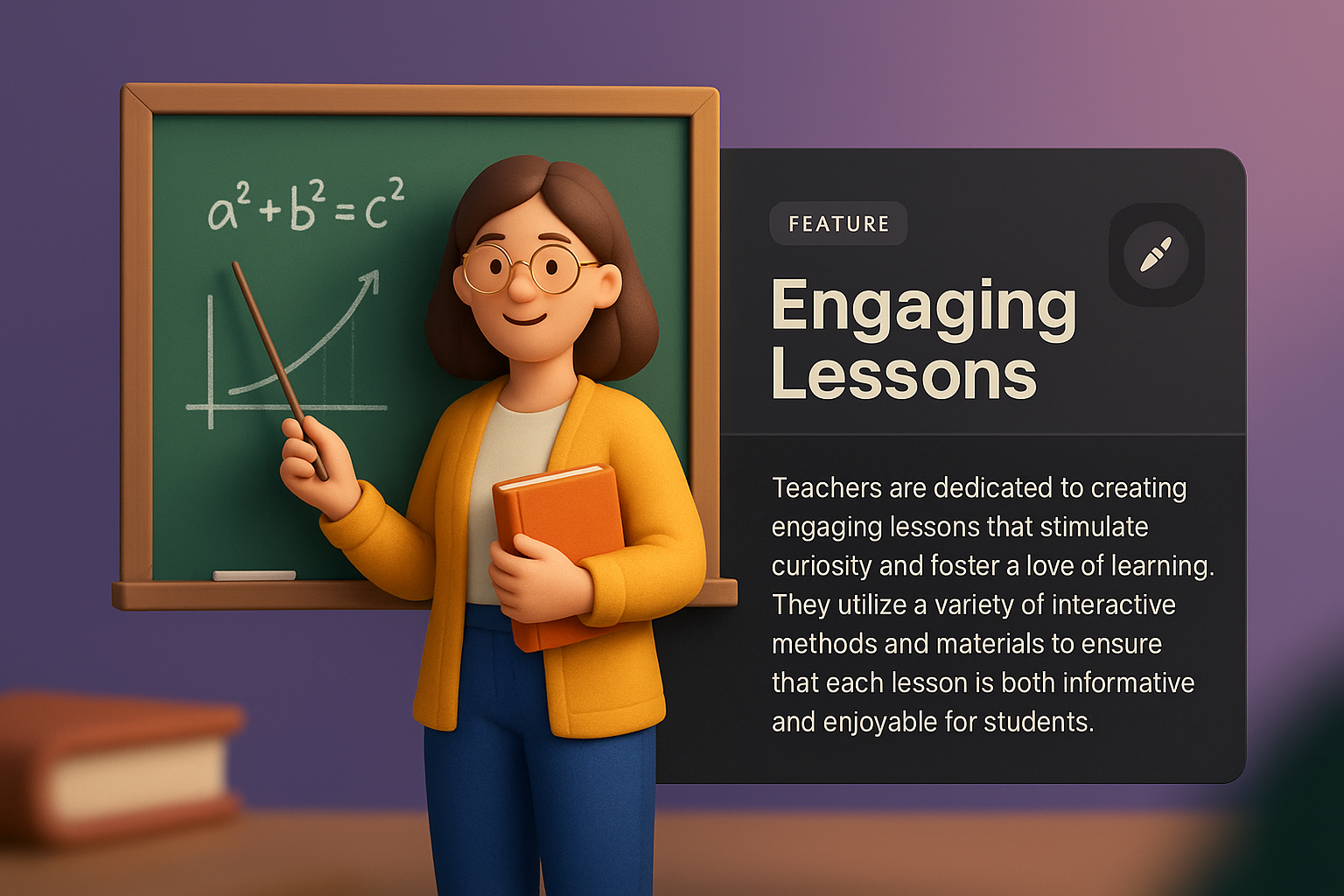 Engaging Teacher Web Page Design with 3D Elements