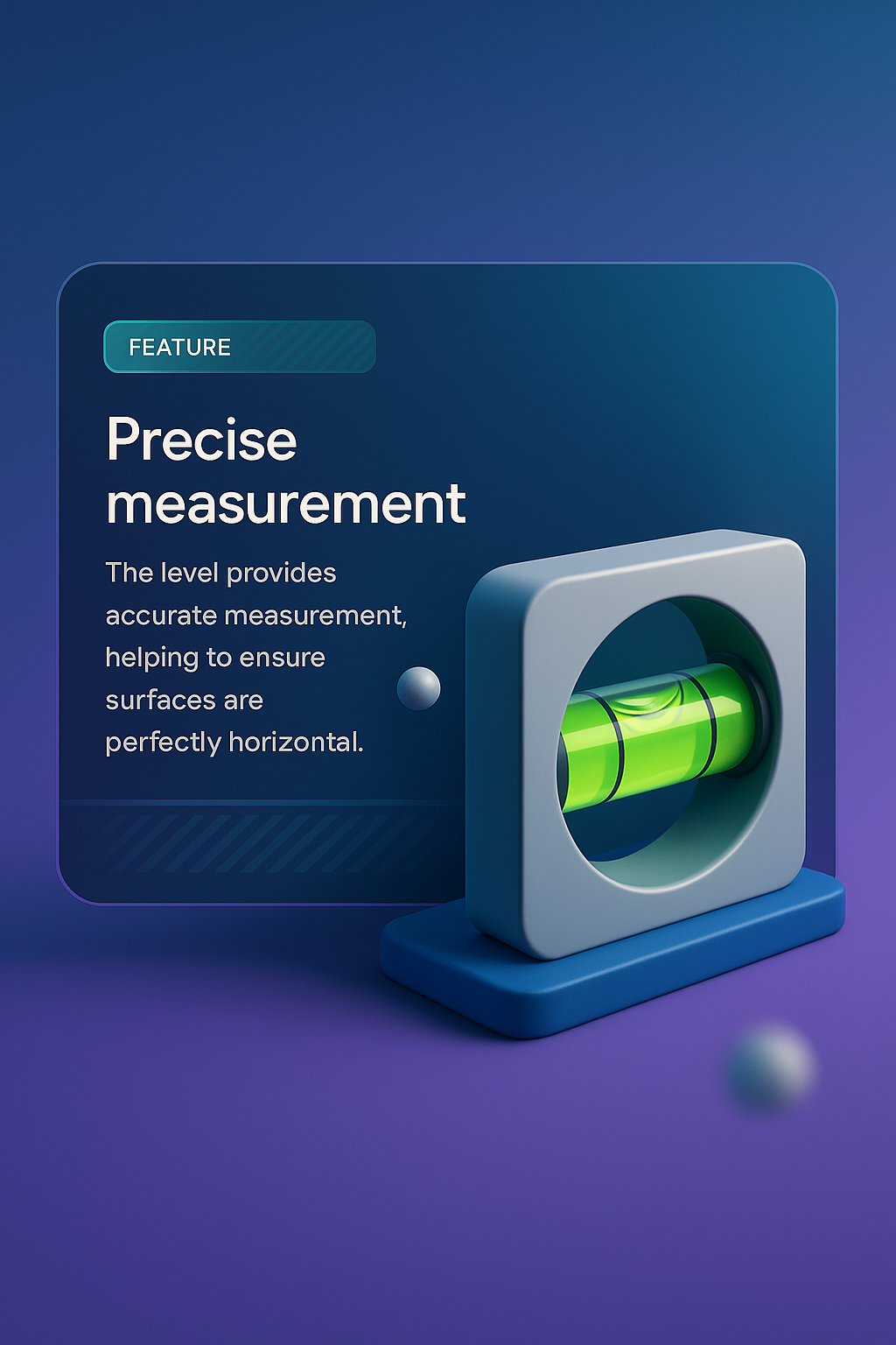 3D Web Integration Featuring Precise Measurement Level