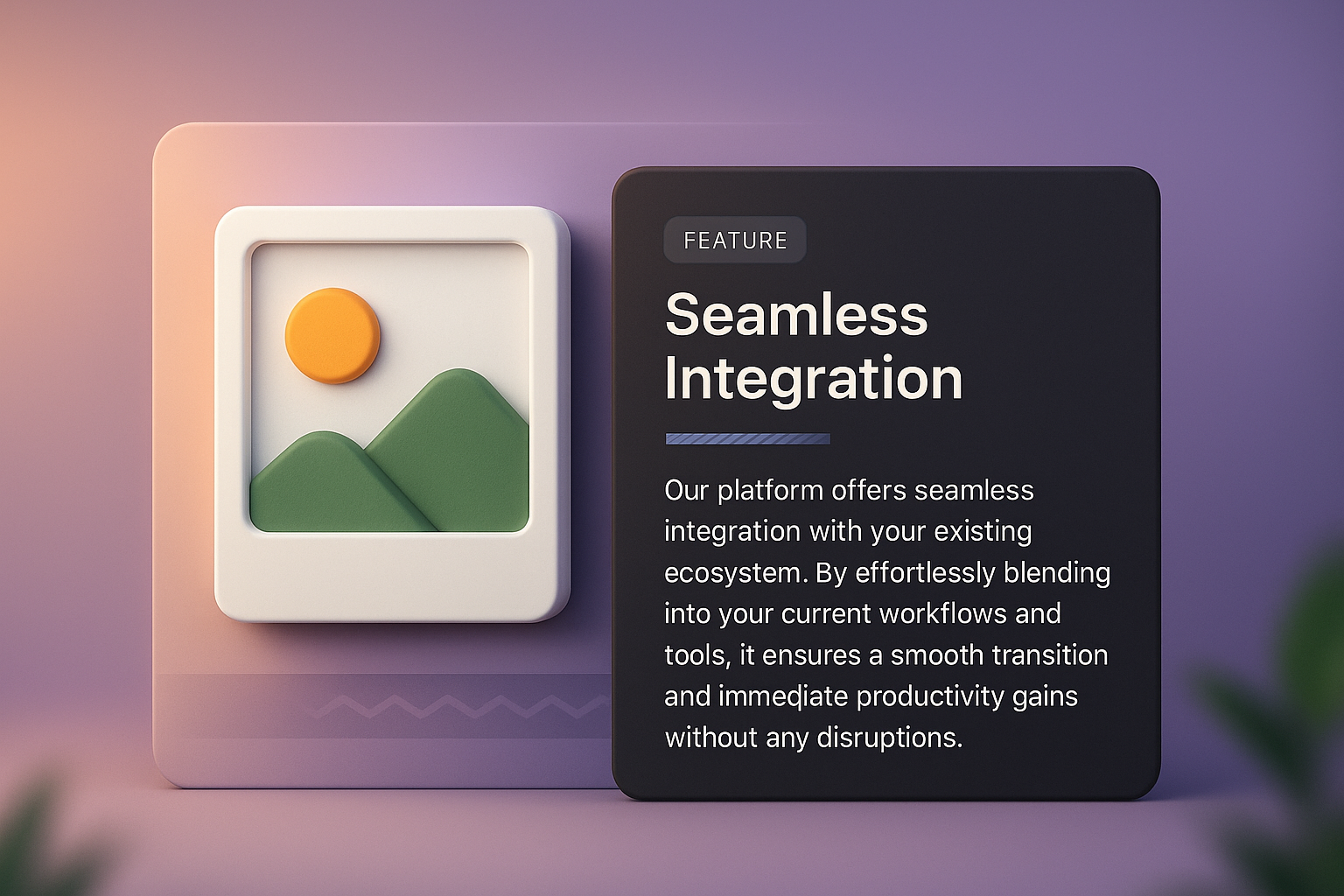 3D Web Design Concept with Seamless Integration Feature