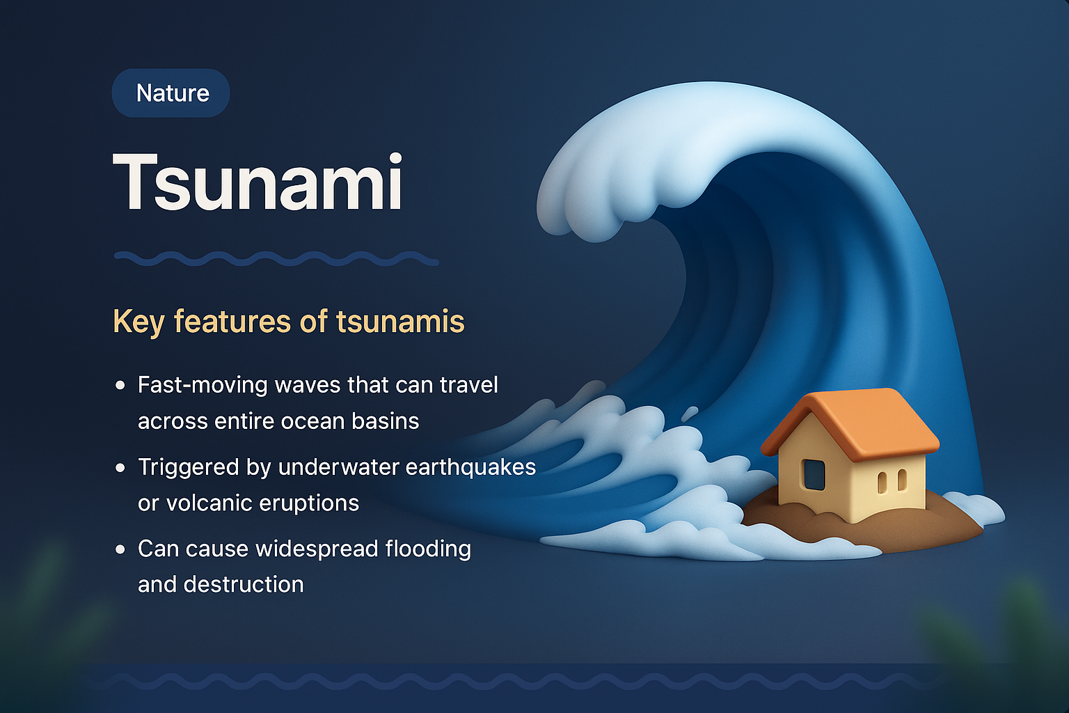 Tsunami: Key Features and Impact on Nature