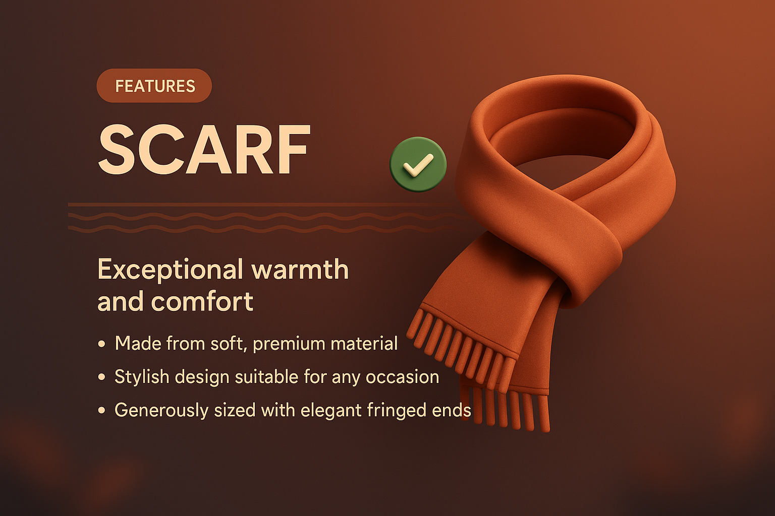 Stylish and Comfortable Scarf for Every Occasion