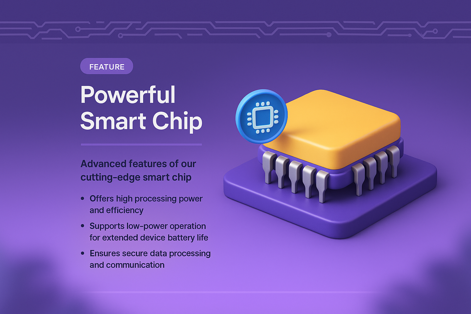 Powerful Smart Chip Landing Page Design
