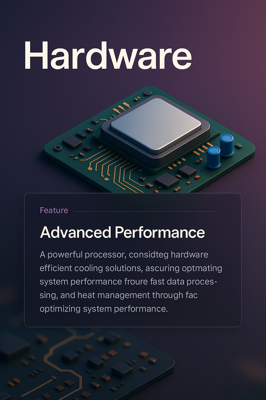 3D Hardware Design Concept for Web Page