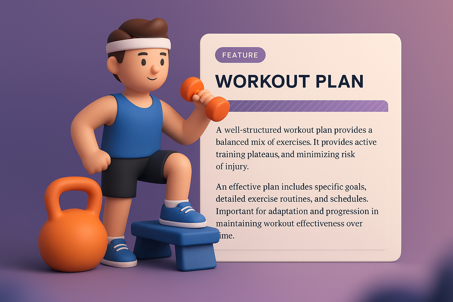 Infographic: Effective Workout Plan for Fitness Enthusiasts