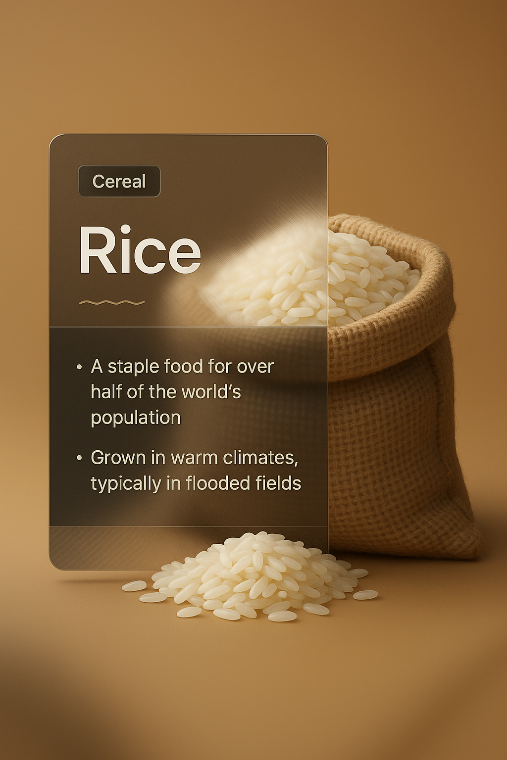 Elegant Rice Presentation for Web Design