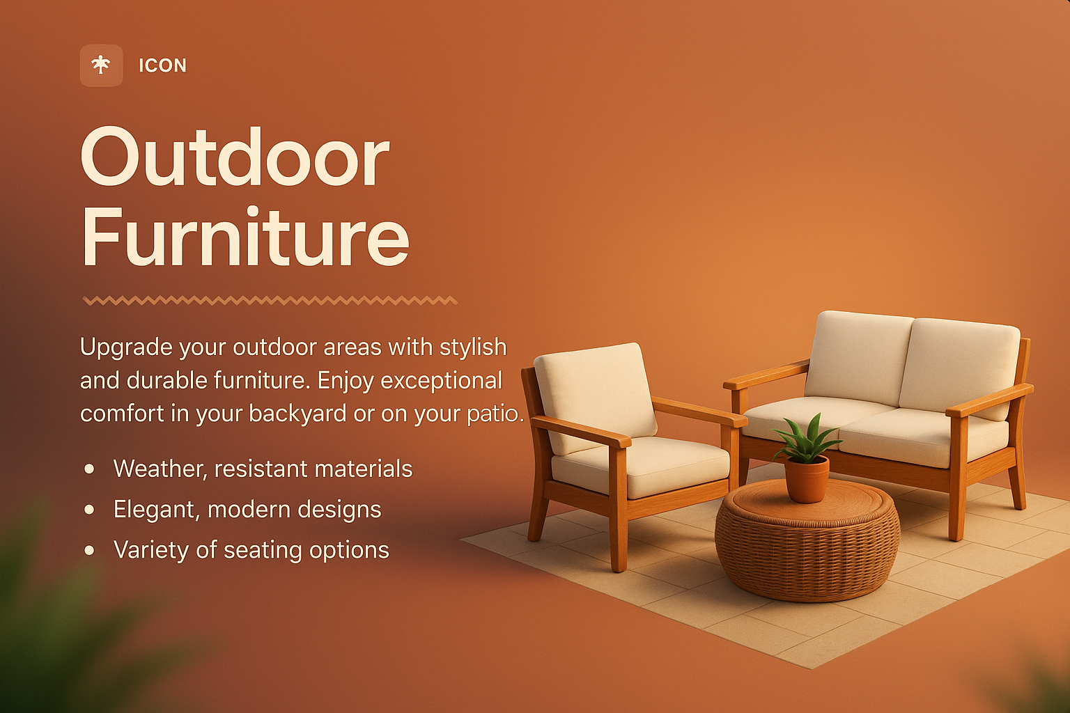 Stylish Outdoor Furniture for Your Patio and Garden