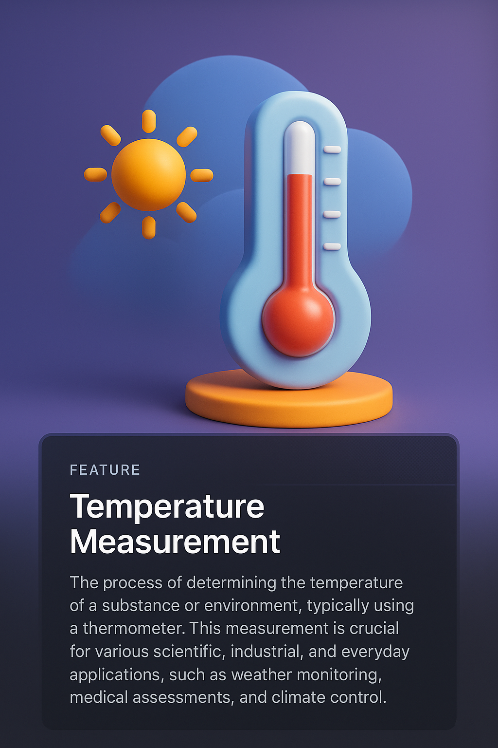 3D Web Page Design Focused on Temperature Measurement