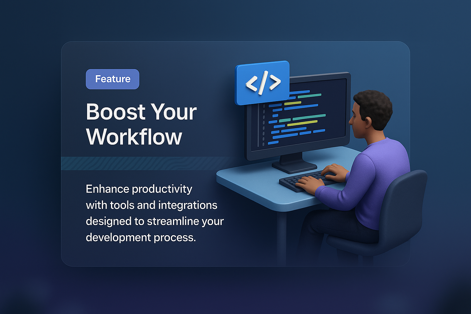 Dynamic 3D Webpage Design with Feature Block