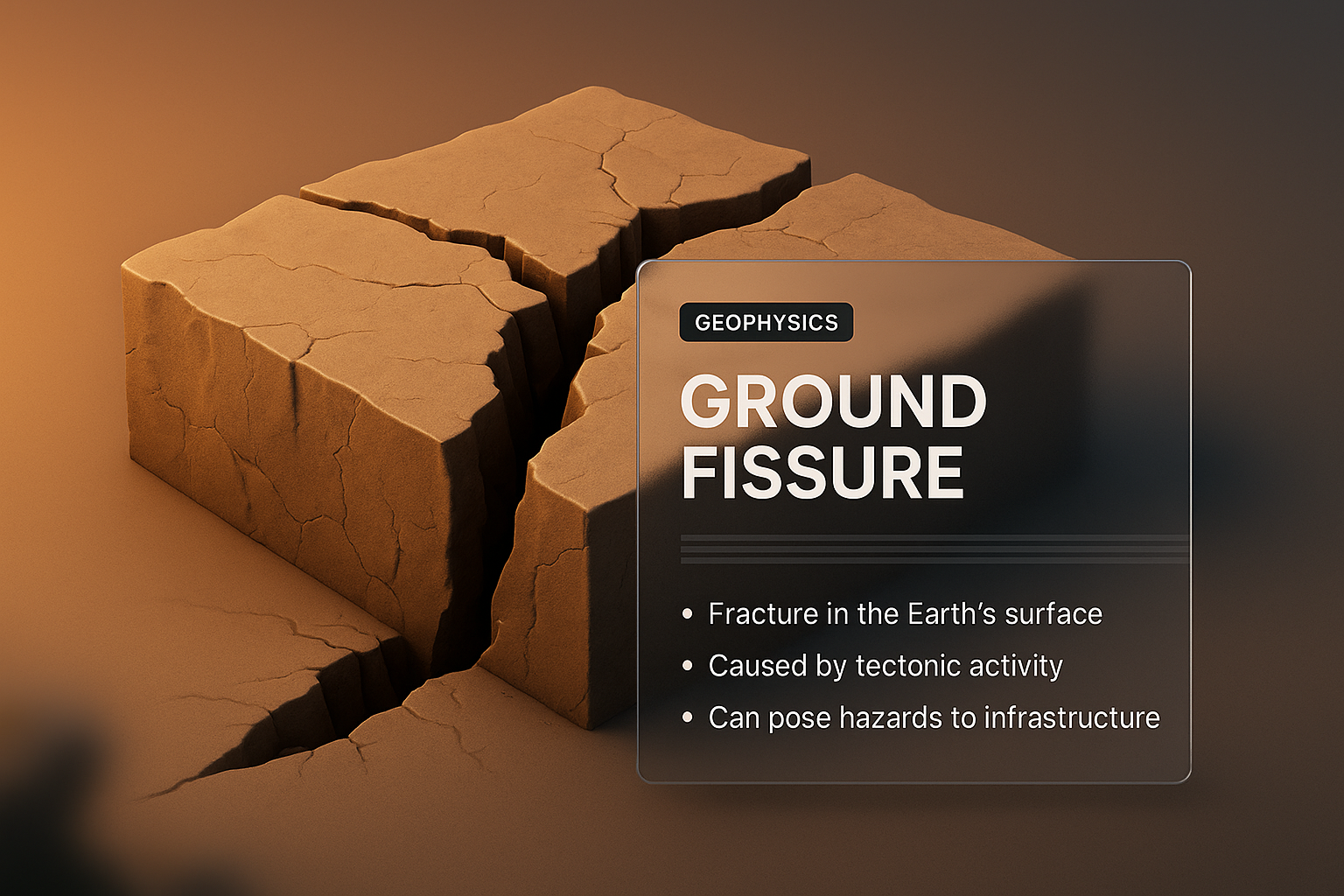 Ground Fissure: Geophysical Insights on Earth's Surface Cracks